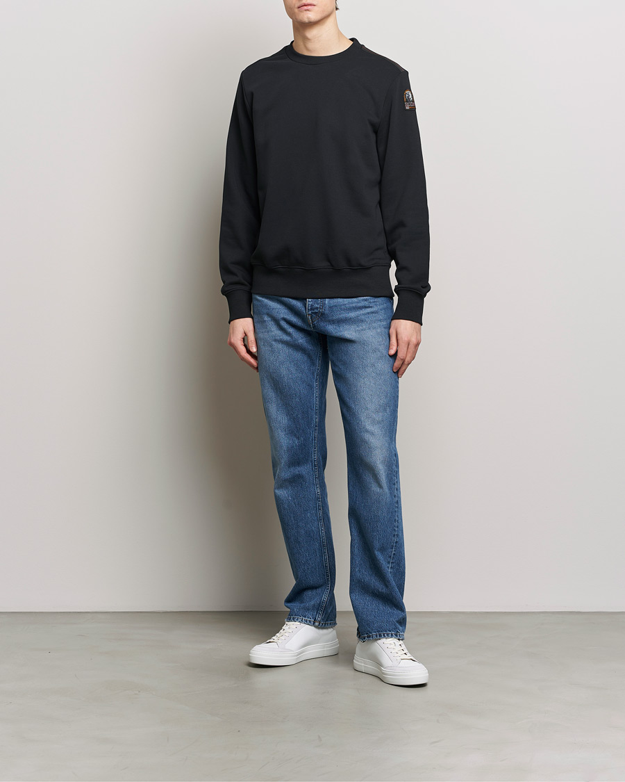 Men | Sweaters & Knitwear | Parajumpers | K2 Super Easy Crew Neck Sweatshirt Black