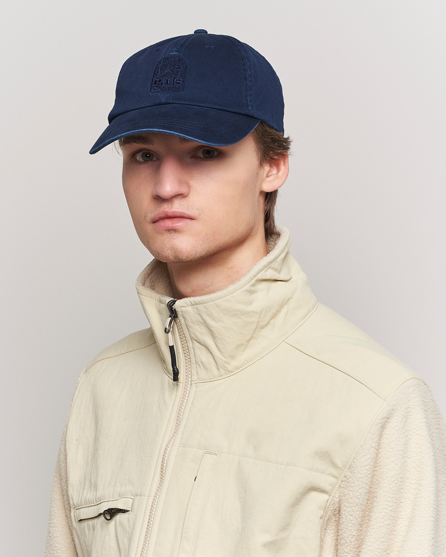 Men | Parajumpers Ardine Logo Cap Blue Navy | Parajumpers | Ardine Logo Cap Blue Navy