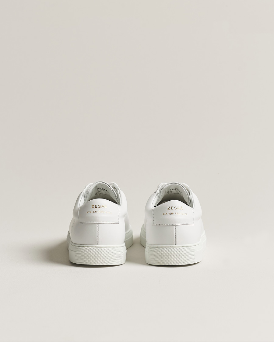 Men | Zespà ZSP4 Nappa Leather Sneakers White | Zespà | ZSP4 Nappa Leather Sneakers White