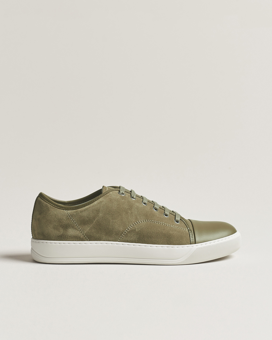 Men | Lanvin Nappa Cap Toe Sneaker Solitary | Lanvin | Nappa Cap Toe Sneaker Solitary