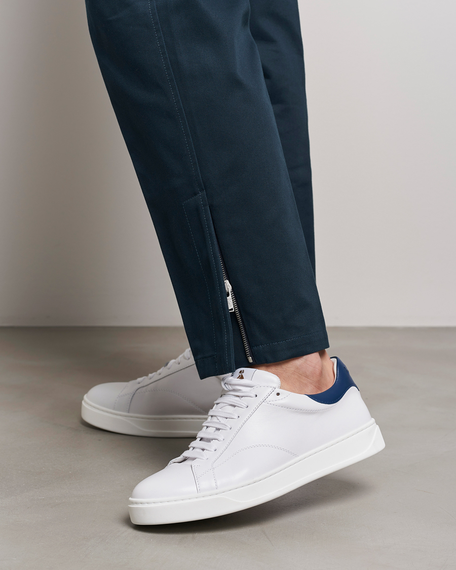 Men | Trousers | Lanvin | Biker Pants Navy