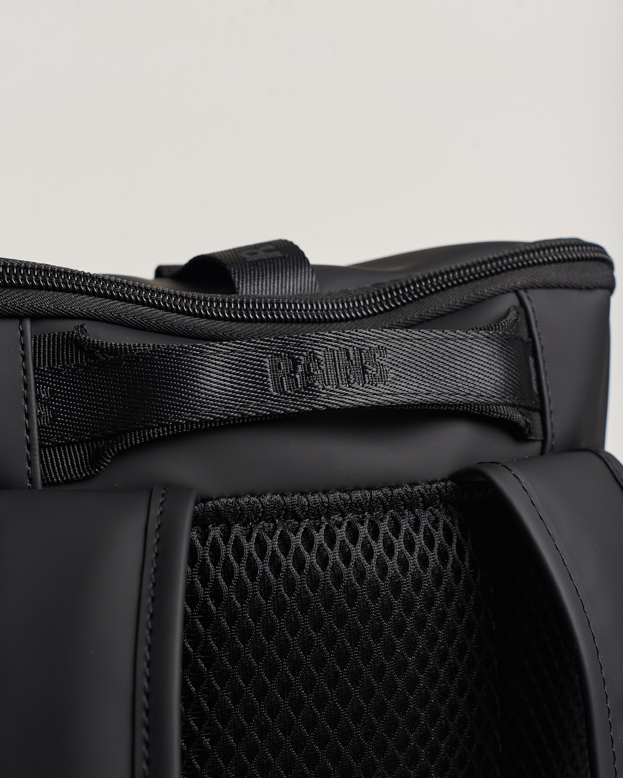 Men | Bags | RAINS | Trail Cargo Backpack Black