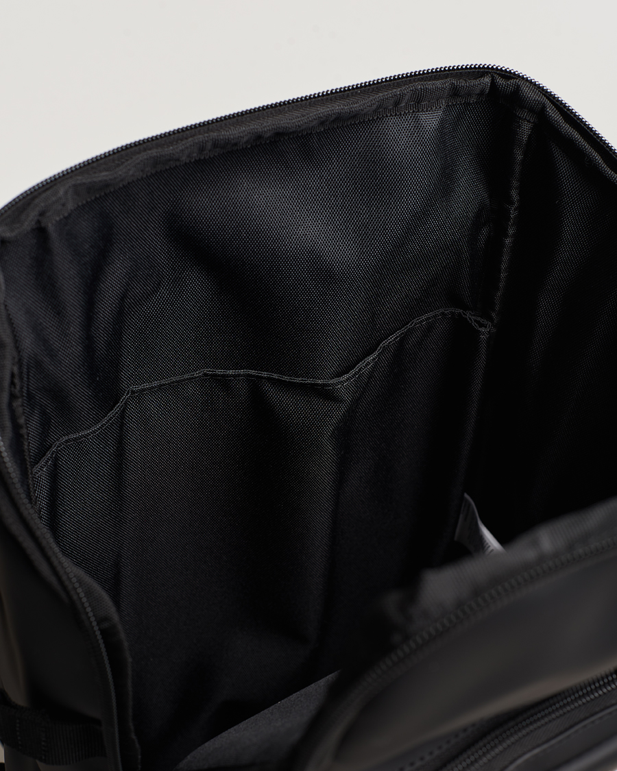 Men | Bags | RAINS | Trail Cargo Backpack Black