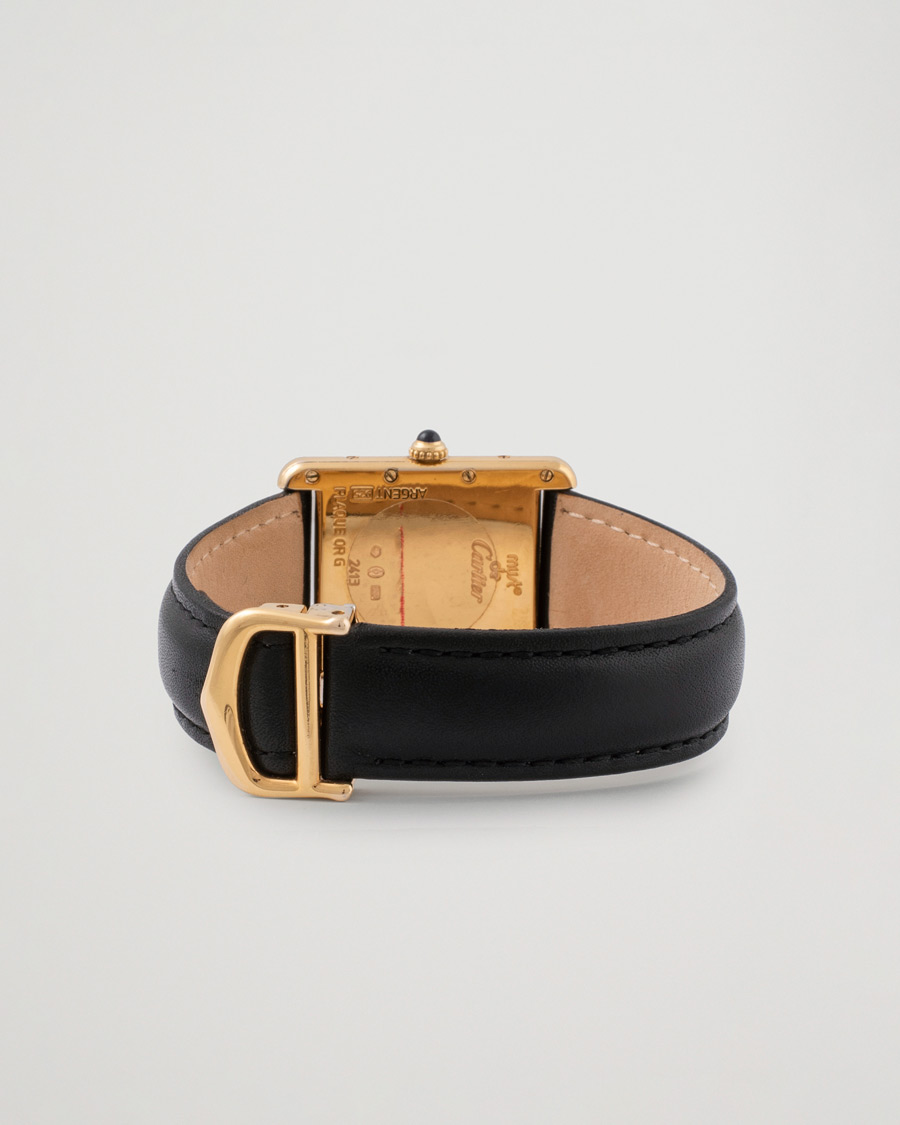 Men | Cartier Pre-Owned Tank Must XL 2413 Gold | Cartier Pre-Owned | Tank Must XL 2413 Gold