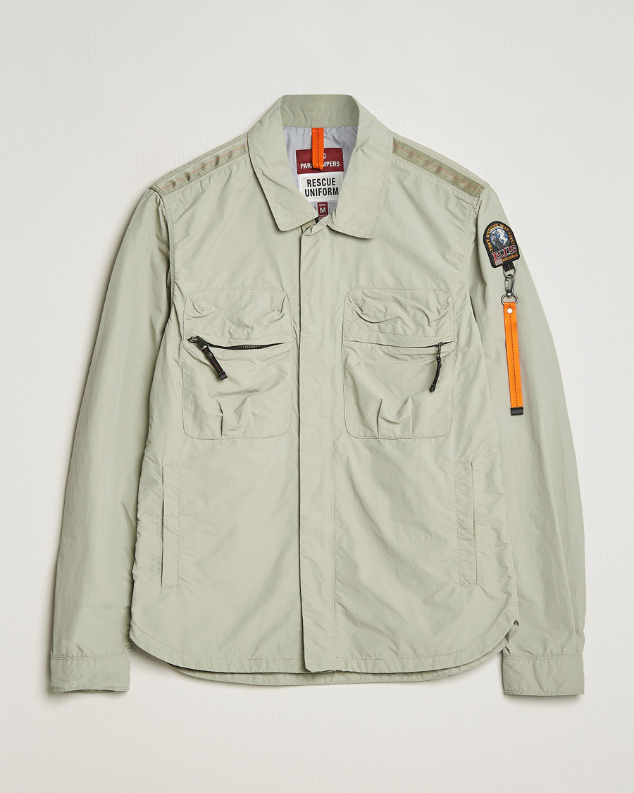 Men | Coats & Jackets | Parajumpers | Millard Vintage Nylon Jacket Sage