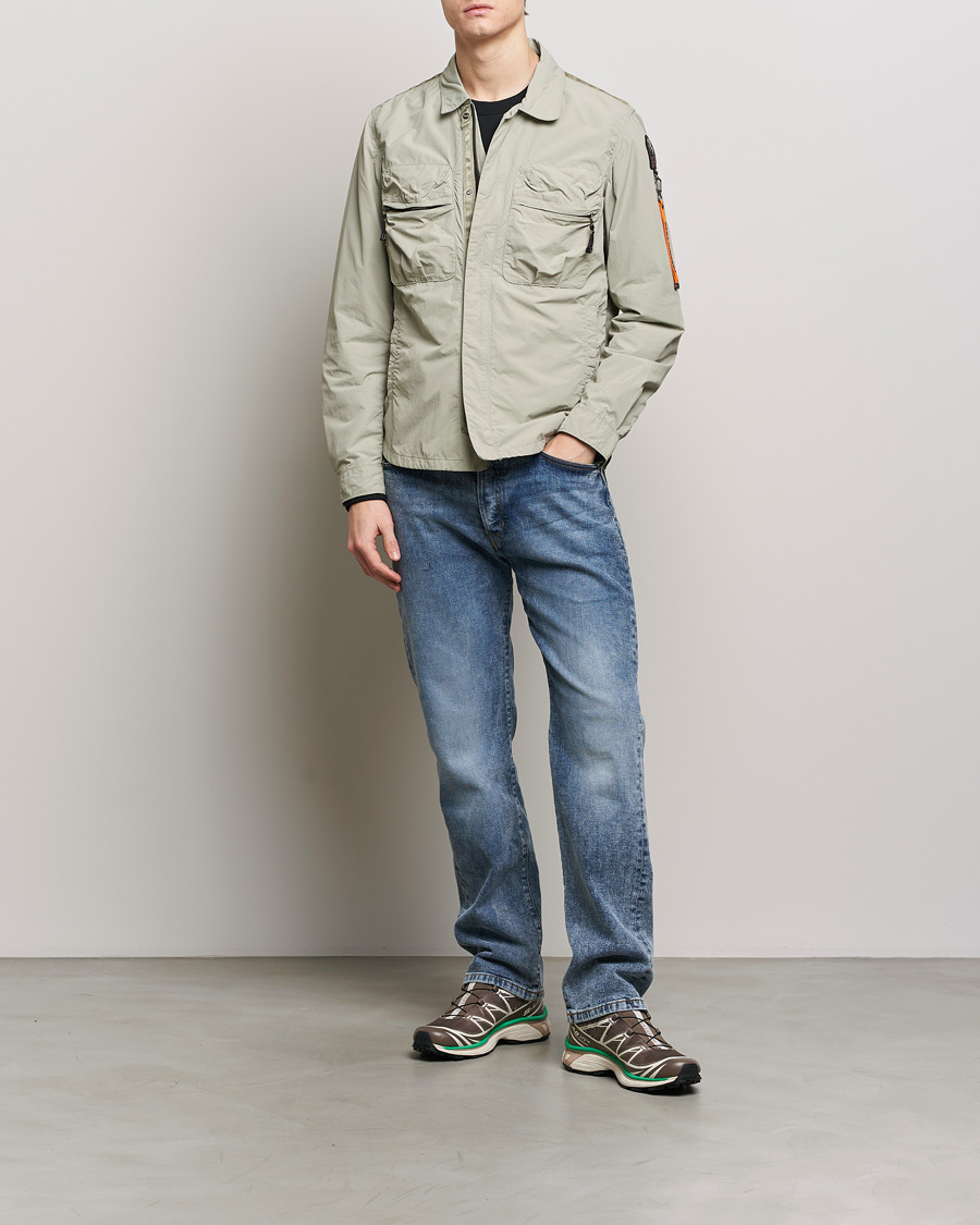 Men | Coats & Jackets | Parajumpers | Millard Vintage Nylon Jacket Sage