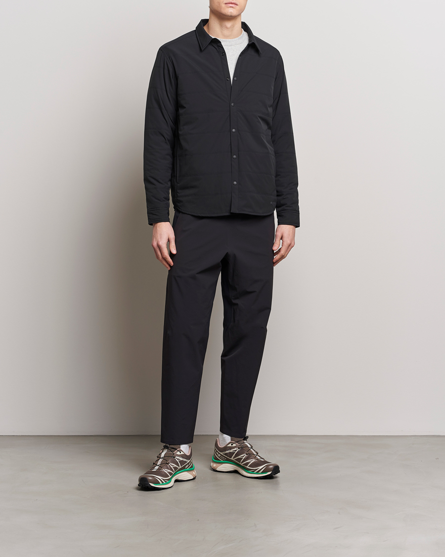 Men | Coats & Jackets | Snow Peak | Flexible Insulated Shirt Black