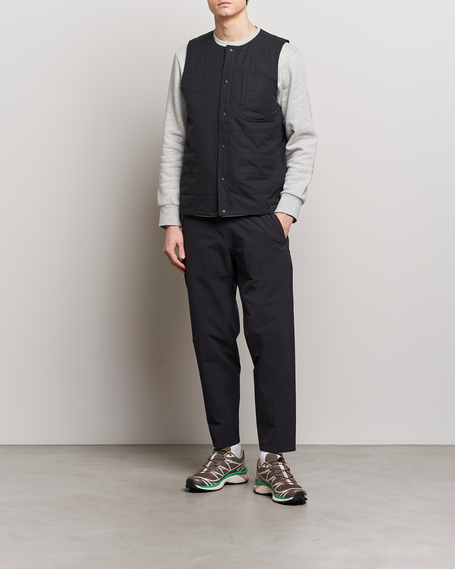 Men | Coats & Jackets | Snow Peak | Flexible Insulated Vest Black