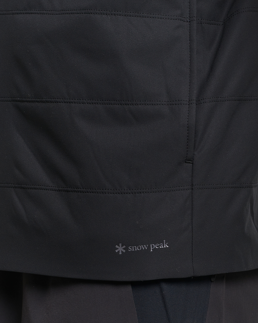 Men | Coats & Jackets | Snow Peak | Flexible Insulated Vest Black