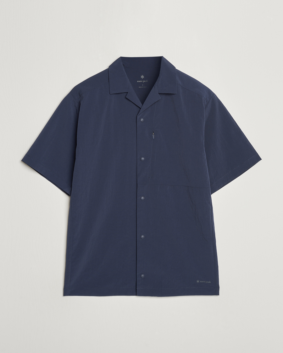 Men | Shirts | Snow Peak | Quick Dry Shirt Navy