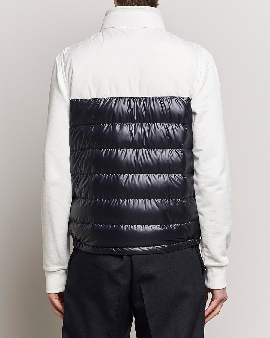 Men | Coats & Jackets | Moncler | Cerces Vest White/Black