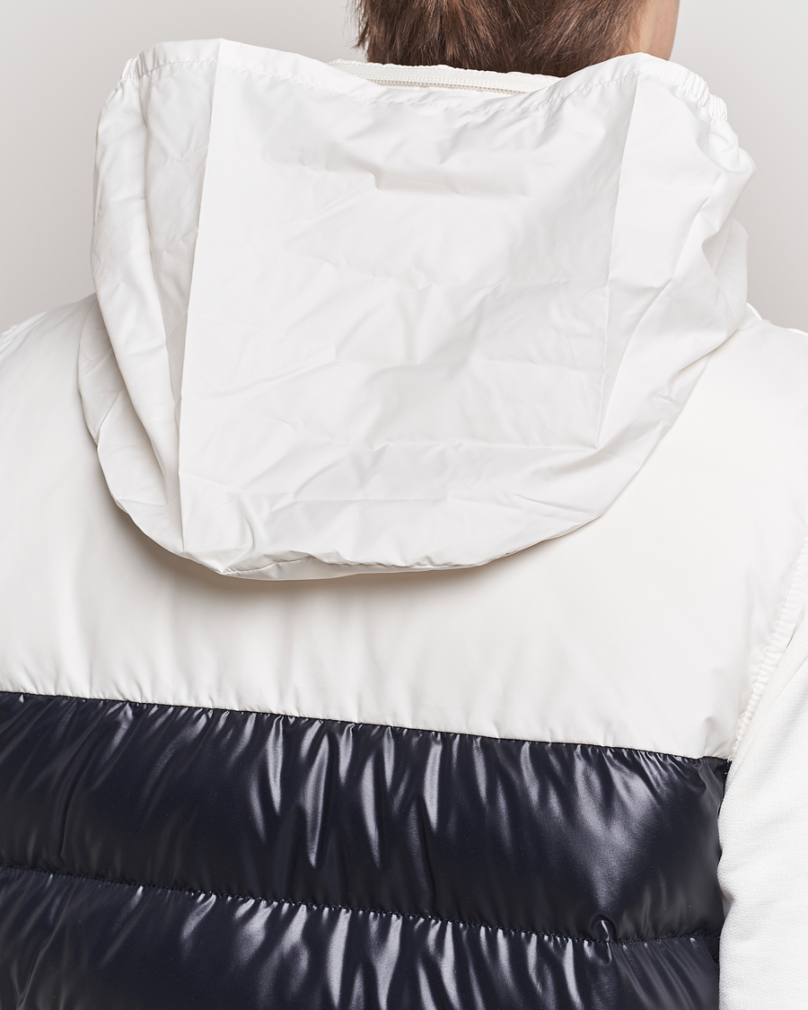 Men | Coats & Jackets | Moncler | Cerces Vest White/Black