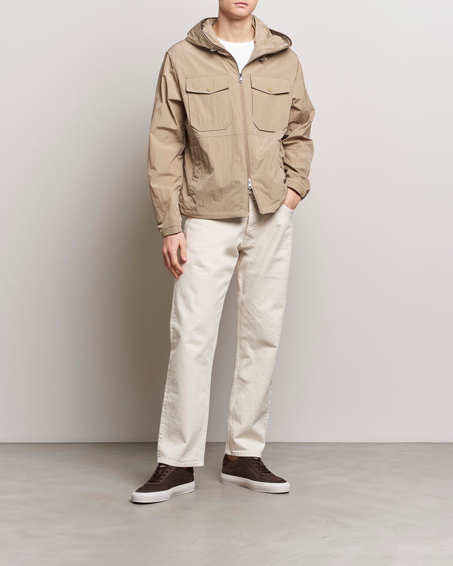 Men | Coats & Jackets | Moncler | Plessur Hooded Field Jacket Beige