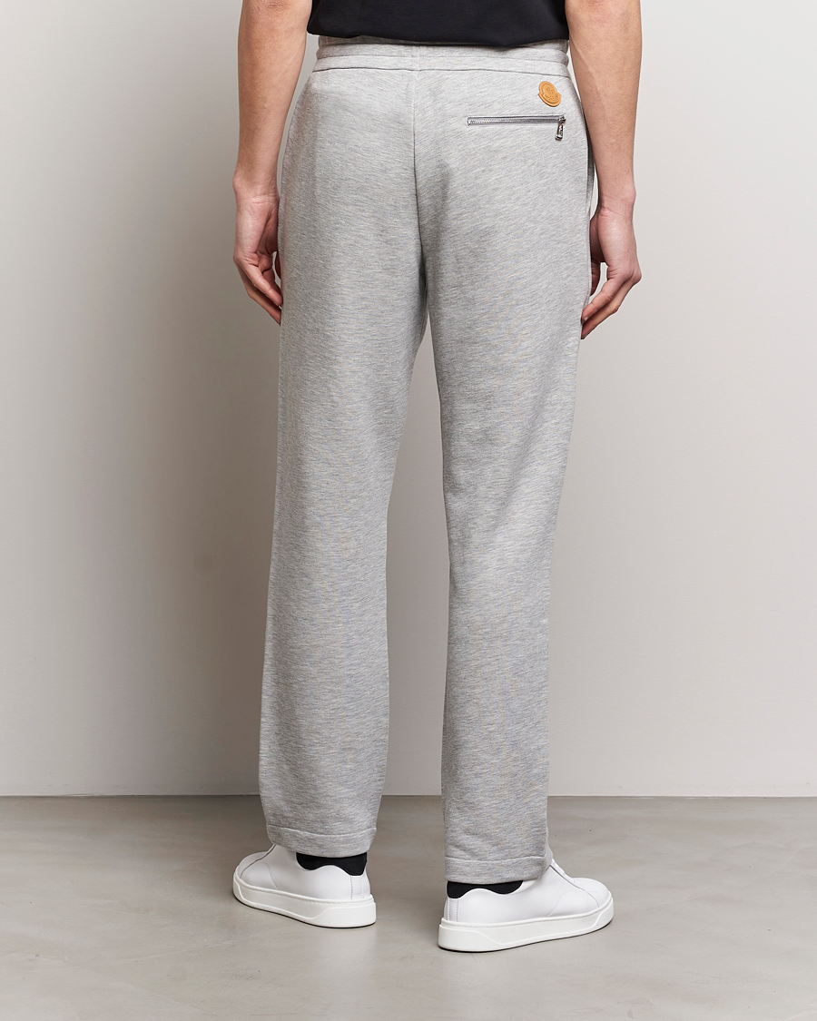 Men | Trousers | Moncler | Cotton Sweatpants Light Grey
