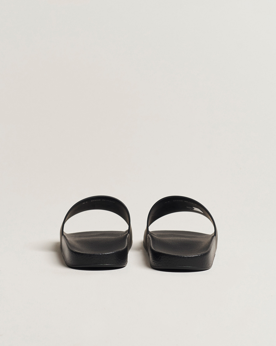 Men | Moncler Basile Slides All Black | Moncler | Basile Slides All Black
