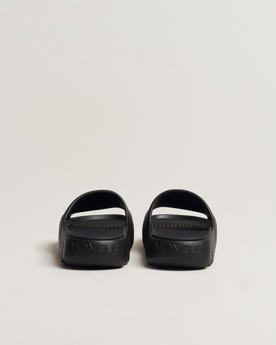 Men | Moncler Lilo Slides Black | Moncler | Lilo Slides Black