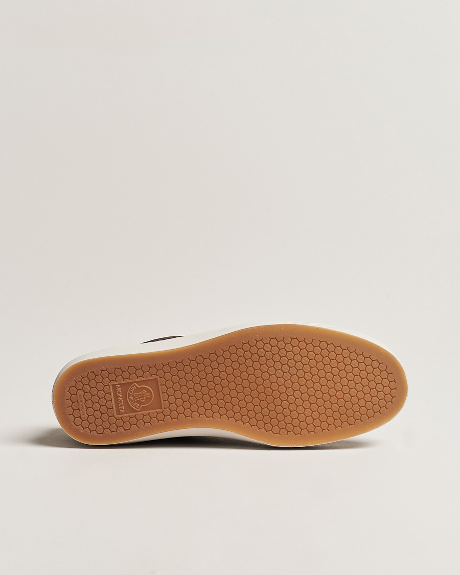 Men | Moncler Monclub Low Sneakers Dark Brown | Moncler | Monclub Low Sneakers Dark Brown