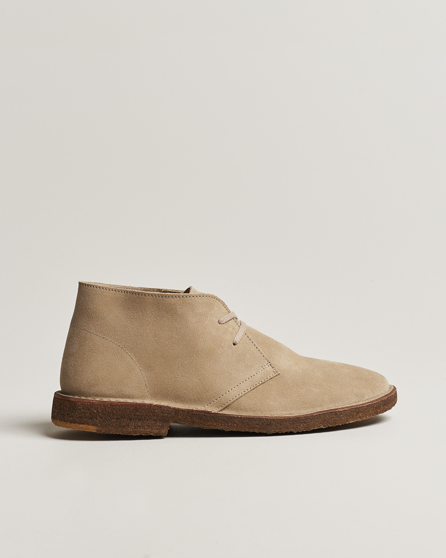 Men | Boots | Astorflex | Montflex Chukka Boots Stone Suede