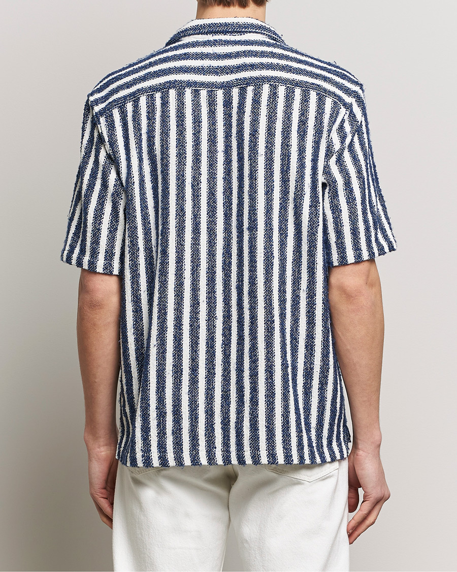 Men | Shirts | Sunflower | Spacey Shirt Navy Stripe