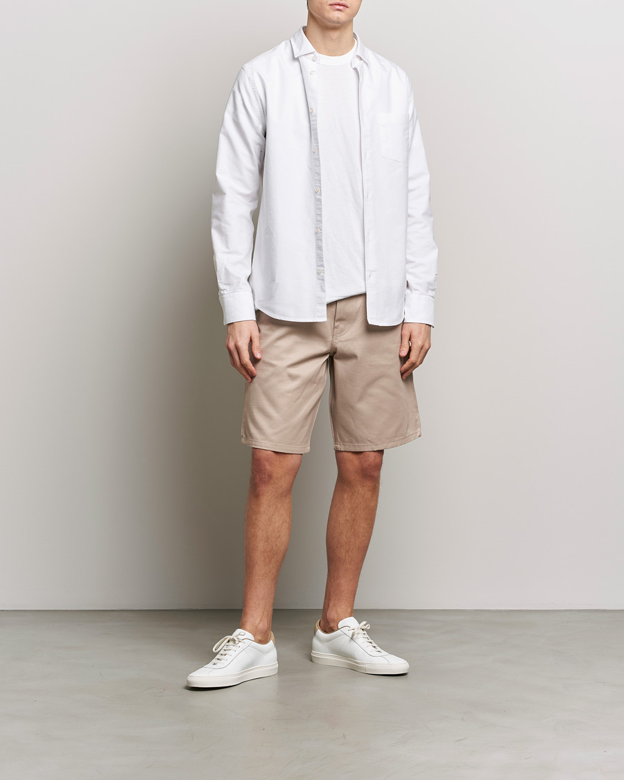 Men | Shirts | Filippa K | Tim Oxford Shirt White