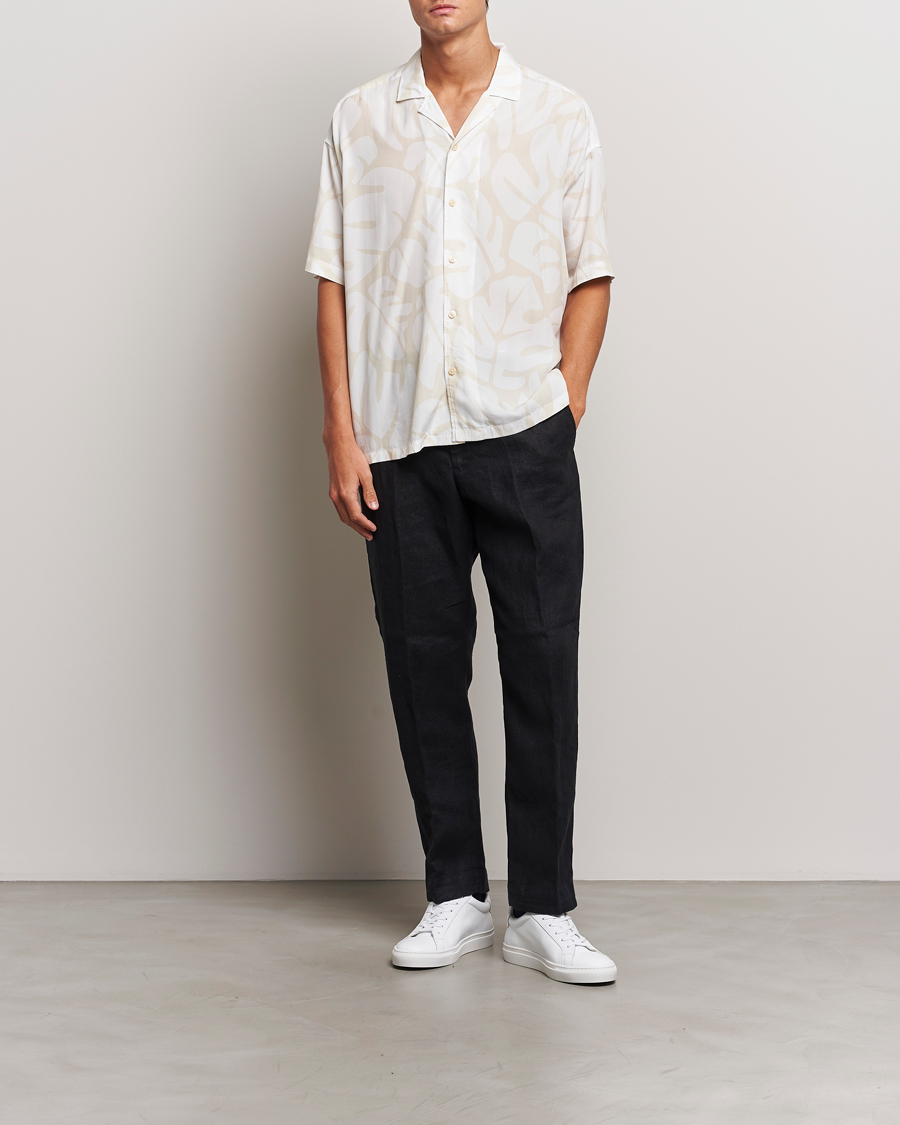 Men | Shirts | BOSS BLACK | Drew Short Sleeve Shirt Open White