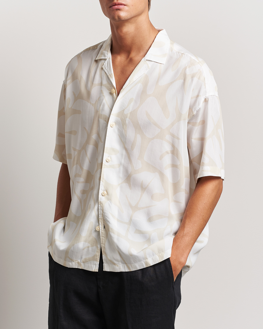 Men | Shirts | BOSS BLACK | Drew Short Sleeve Shirt Open White