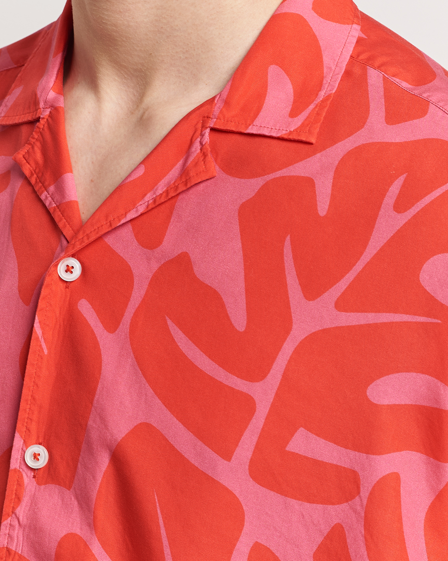 Men | Shirts | BOSS BLACK | Drew Short Sleeve Shirt Bright Red