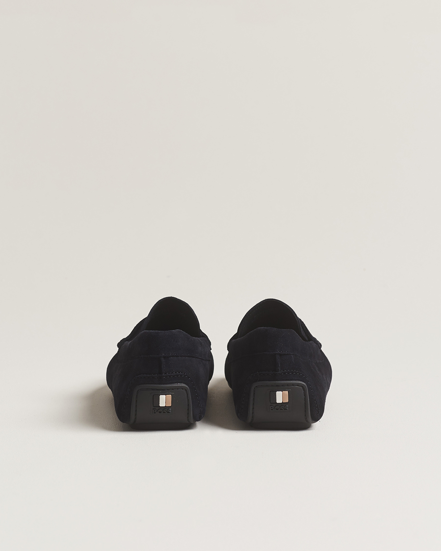 Men | BOSS BLACK Noel Car Shoe Suede Dark Blue | BOSS BLACK | Noel Car Shoe Suede Dark Blue