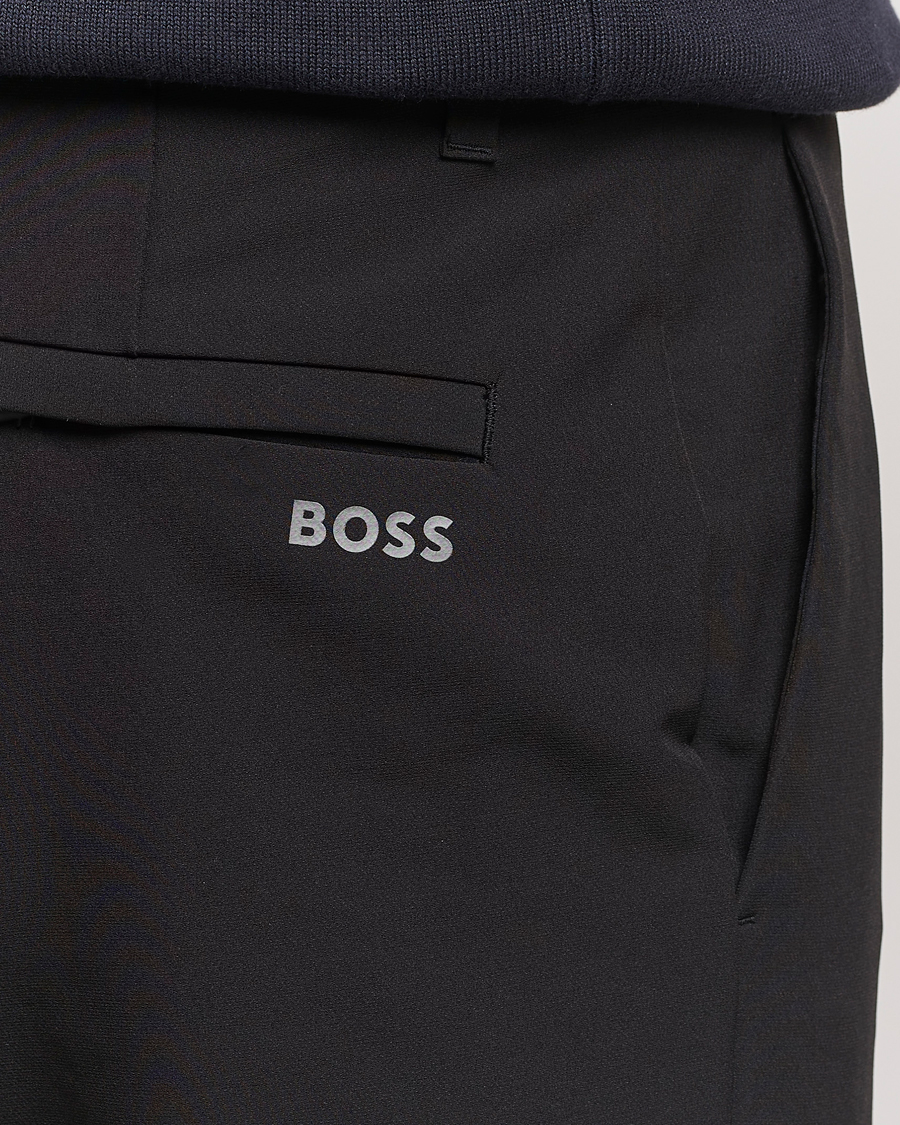 Men | Shorts | BOSS GREEN | Commuter Golf Shorts Black
