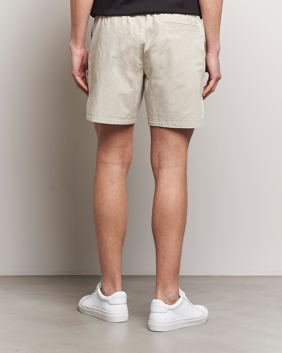 Men | Shorts | BOSS ORANGE | Sandrew Cotton Shorts Light Beige