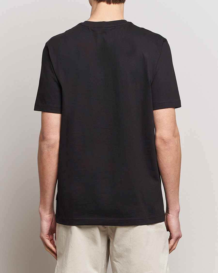 Men | T-Shirts | BOSS ORANGE | Tucan Printed Crew Neck T-Shirt Black