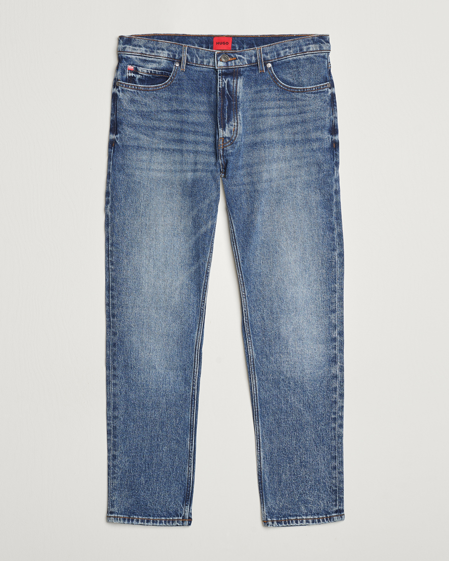 Men | Jeans | HUGO | 634 Tapered Fit Jeans Bright Blue