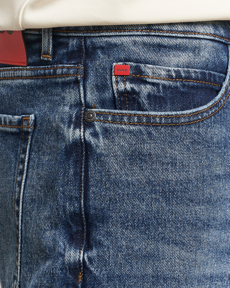 Men | Jeans | HUGO | 634 Tapered Fit Jeans Bright Blue