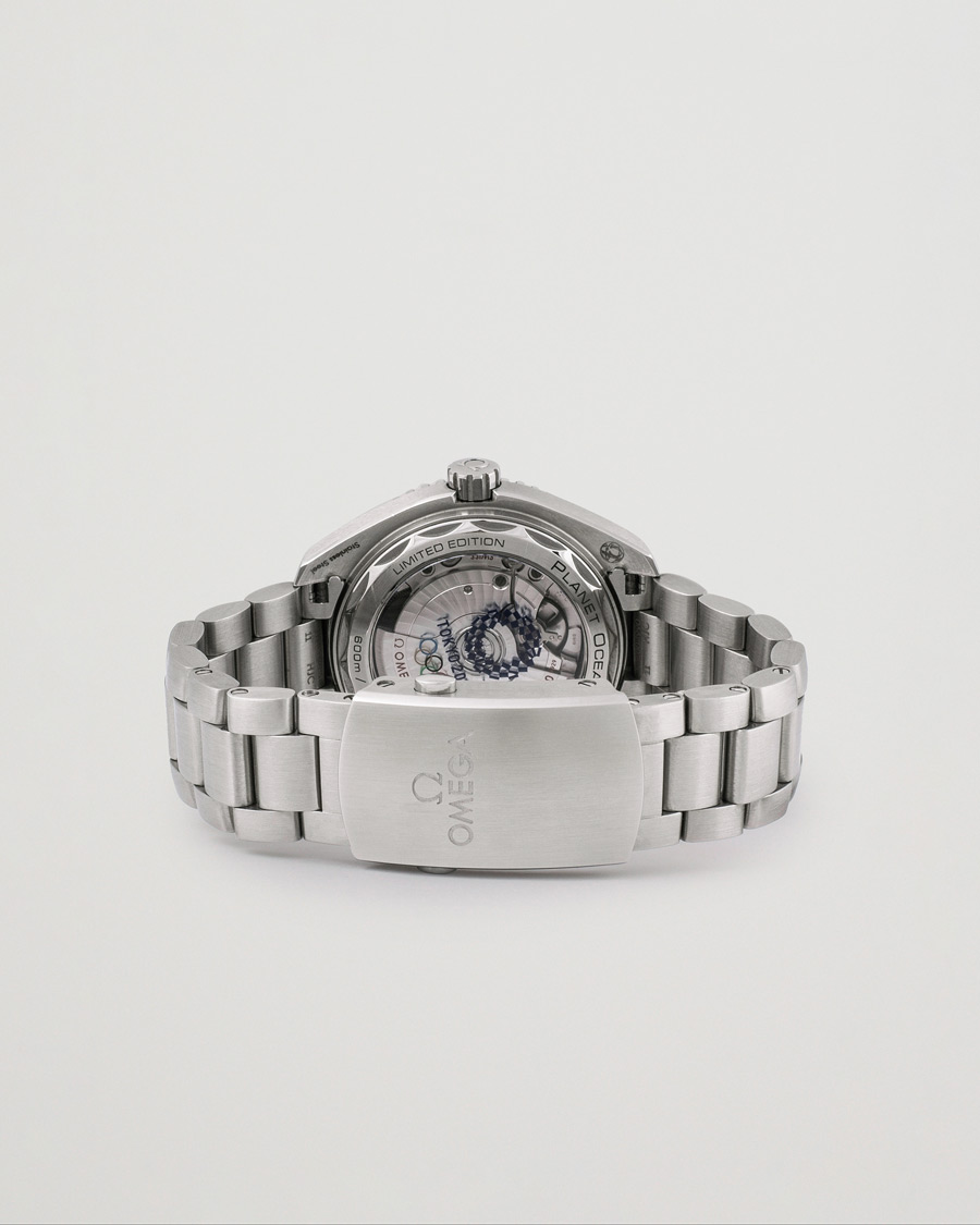 Men | Omega Pre-Owned Seamaster Planet Ocean Tokyo 208/2020 Silver | Omega Pre-Owned | Seamaster Planet Ocean Tokyo 208/2020 Silver