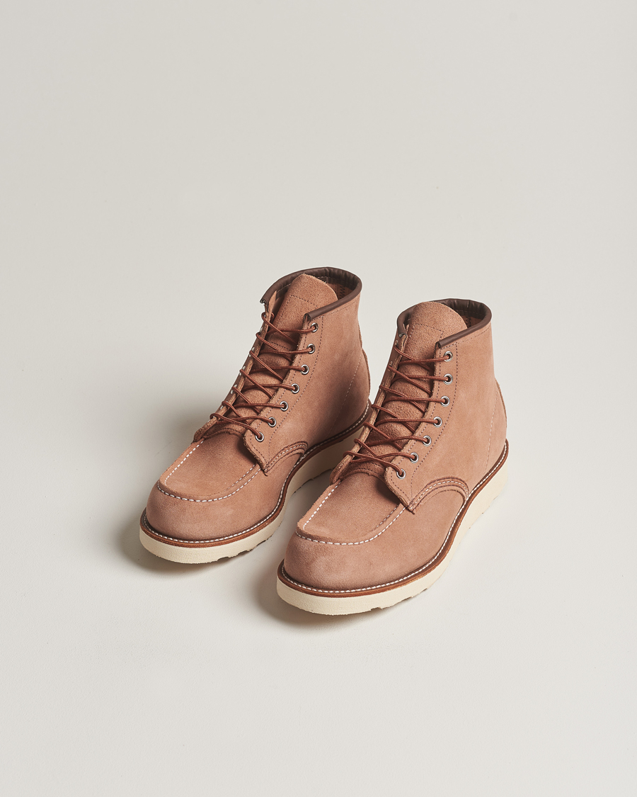 Men | Red Wing Shoes Moc Toe Boot Dusty Rose | Red Wing Shoes | Moc Toe Boot Dusty Rose