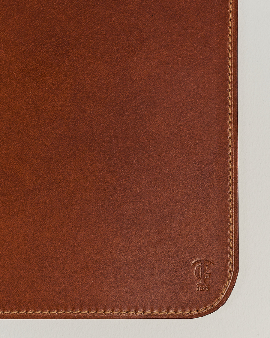 Men | Home | Tärnsjö Garveri | Leather Mousepad Light Brown