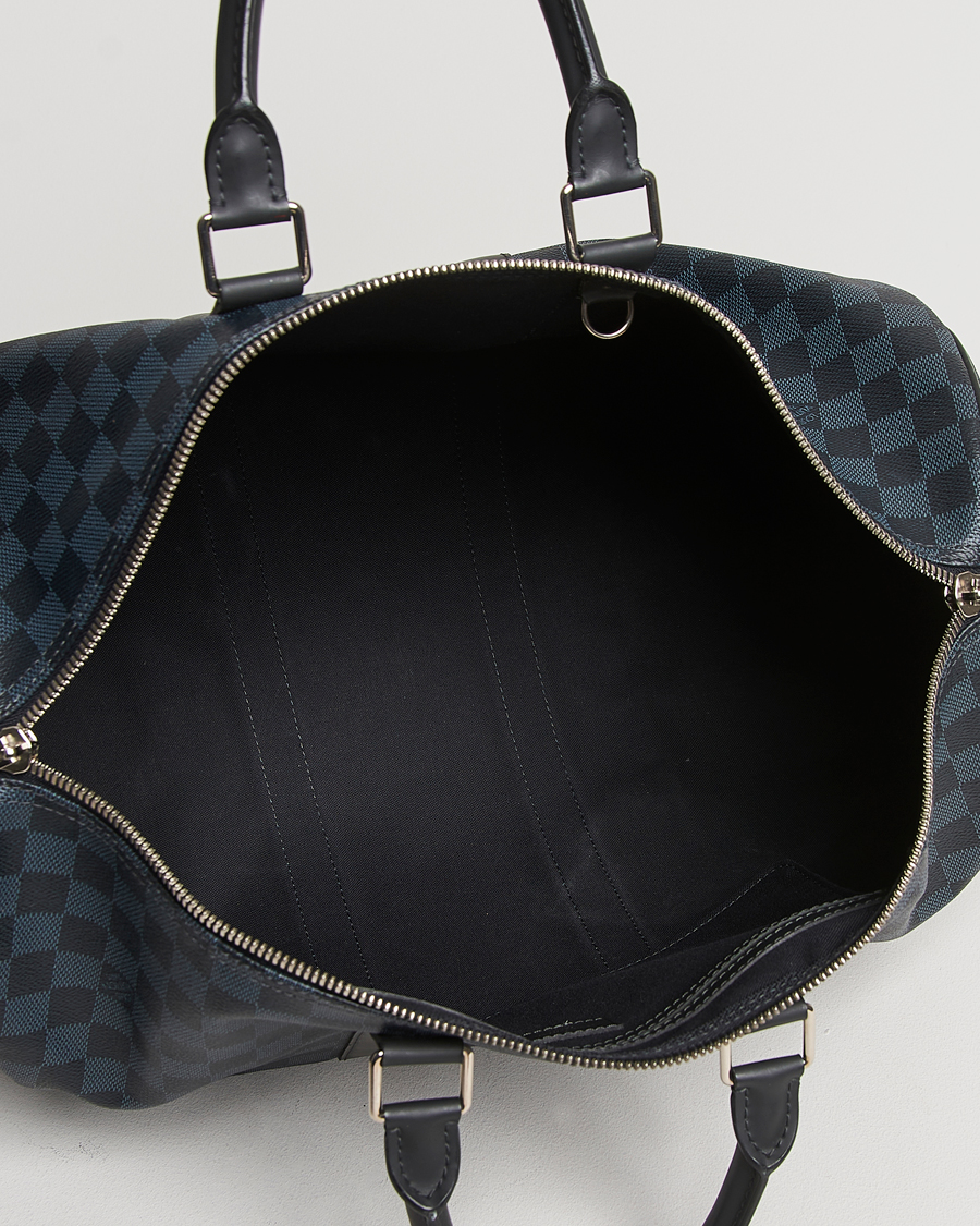 Men | Louis Vuitton Pre-Owned Keepall Bandoulière 45 Damier Graphite | Louis Vuitton Pre-Owned | Keepall Bandoulière 45 Damier Graphite