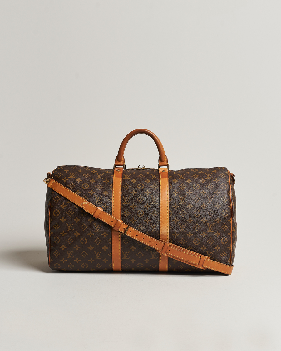 Men | Louis Vuitton Pre-Owned Keepall Bandoulière 50 Monogram  | Louis Vuitton Pre-Owned | Keepall Bandoulière 50 Monogram 