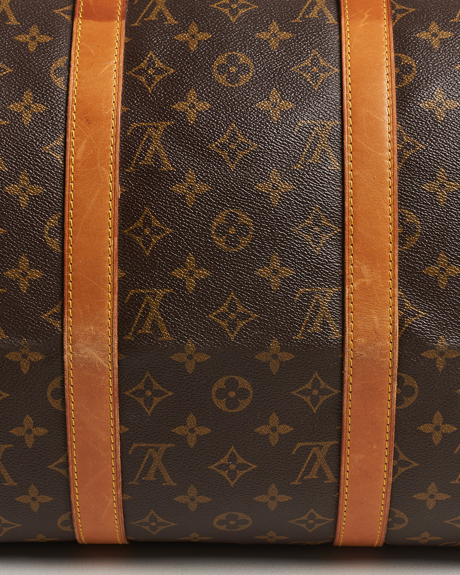 Men | Louis Vuitton Pre-Owned Keepall Bandoulière 50 Monogram  | Louis Vuitton Pre-Owned | Keepall Bandoulière 50 Monogram 