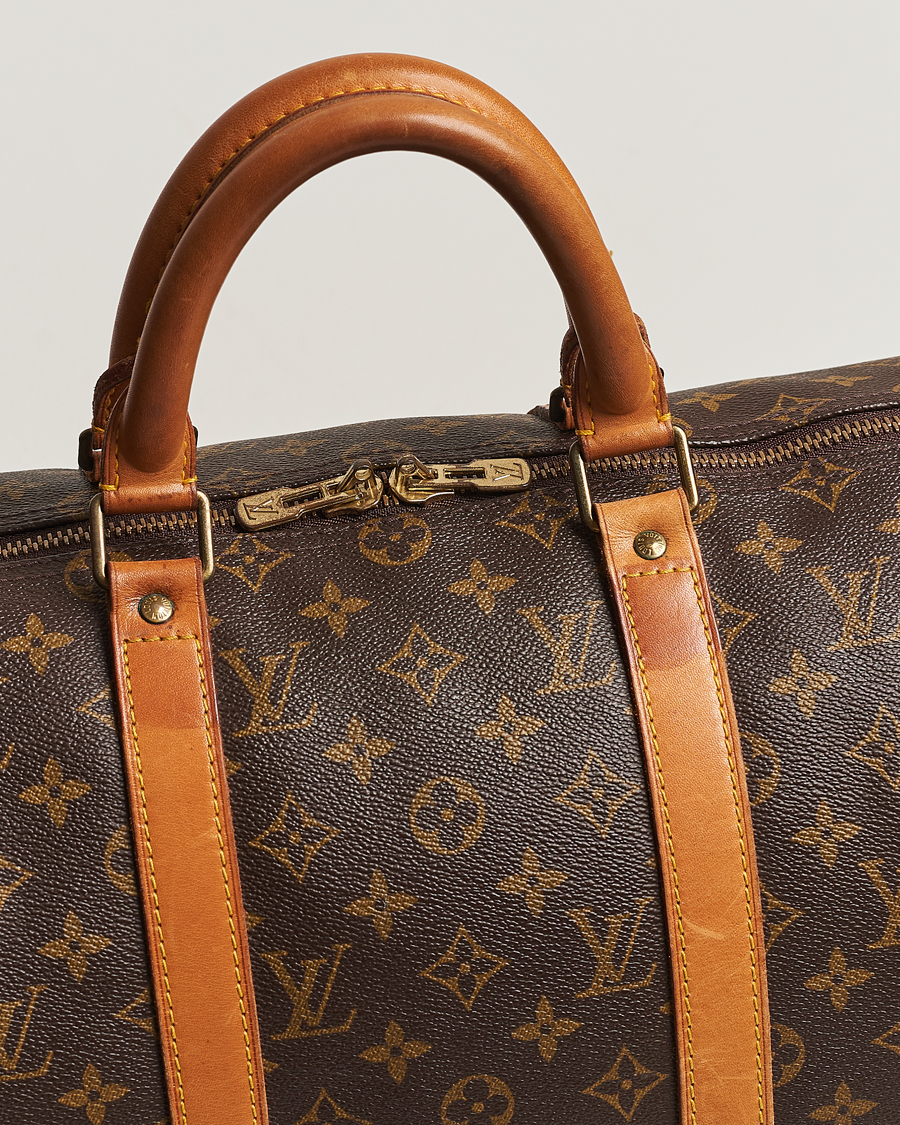 Men | Louis Vuitton Pre-Owned Keepall Bandoulière 50 Monogram  | Louis Vuitton Pre-Owned | Keepall Bandoulière 50 Monogram 
