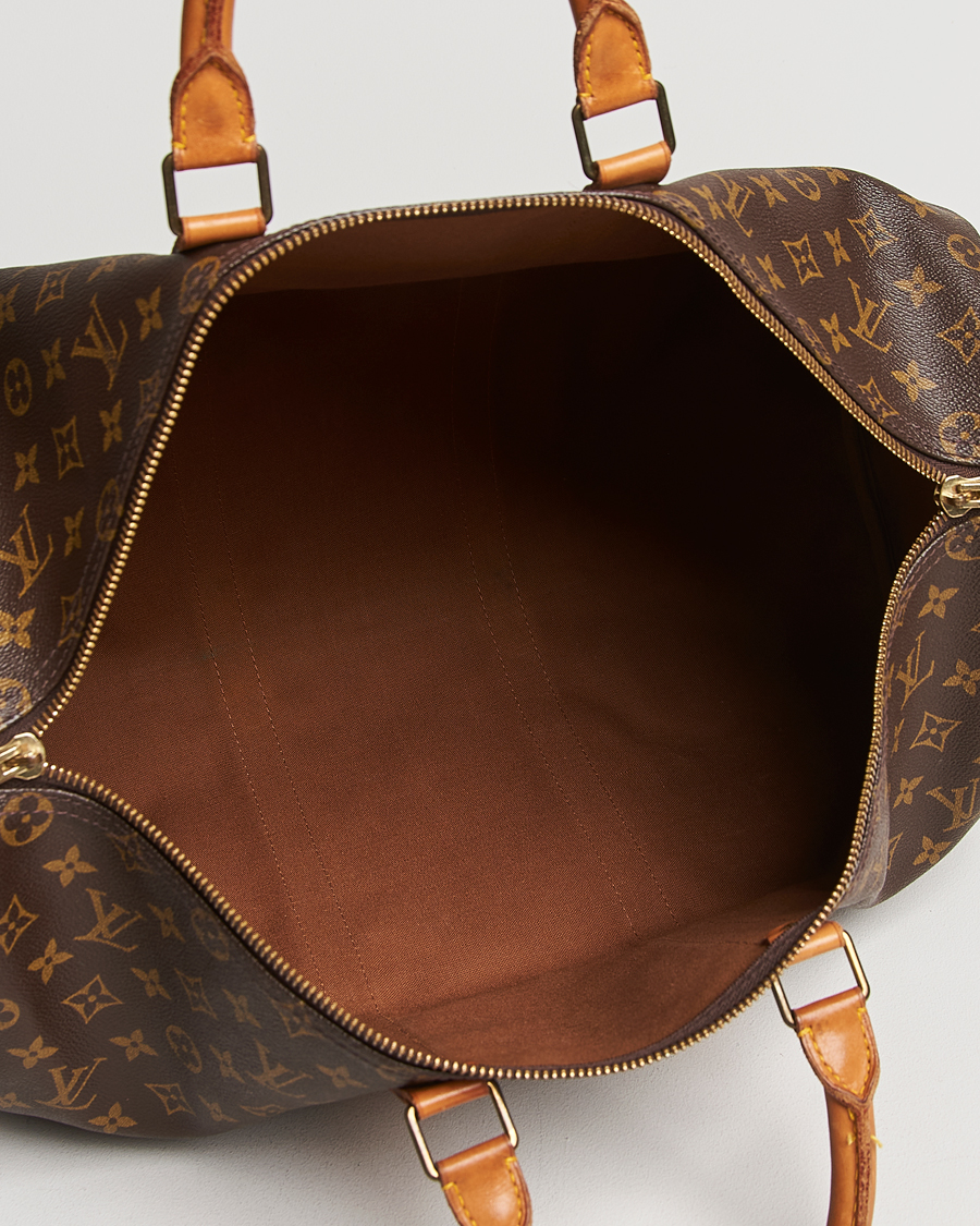Men | Louis Vuitton Pre-Owned Keepall Bandoulière 50 Monogram  | Louis Vuitton Pre-Owned | Keepall Bandoulière 50 Monogram 