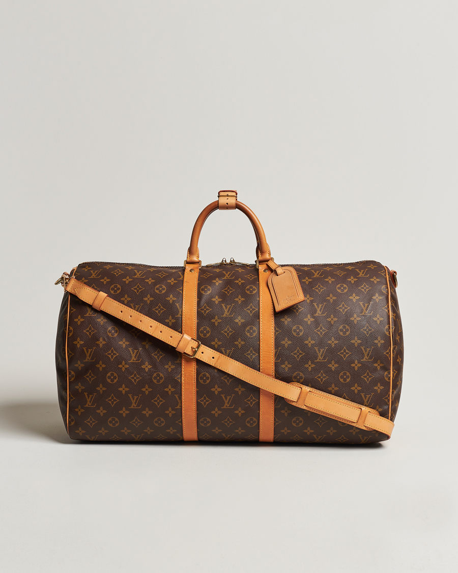 Men | Louis Vuitton Pre-Owned Keepall Bandoulière 55 Monogram | Louis Vuitton Pre-Owned | Keepall Bandoulière 55 Monogram