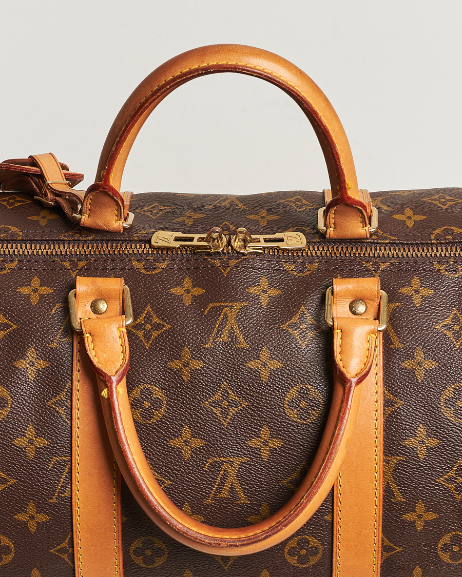 Men | Louis Vuitton Pre-Owned Keepall Bandoulière 55 Monogram | Louis Vuitton Pre-Owned | Keepall Bandoulière 55 Monogram