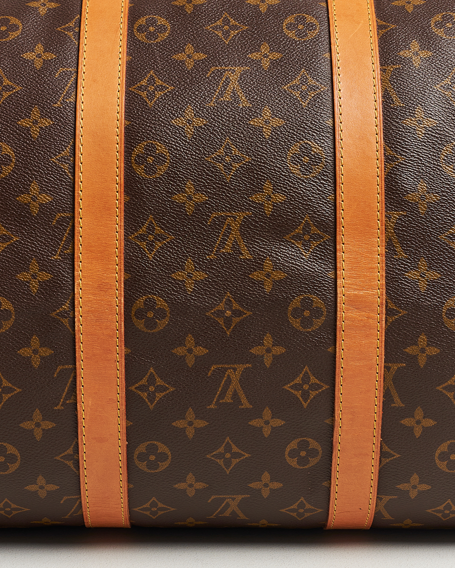 Men | Louis Vuitton Pre-Owned Keepall Bandoulière 55 Monogram | Louis Vuitton Pre-Owned | Keepall Bandoulière 55 Monogram