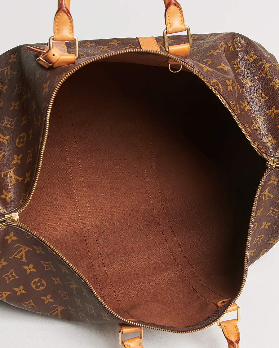 Men | Louis Vuitton Pre-Owned Keepall Bandoulière 55 Monogram | Louis Vuitton Pre-Owned | Keepall Bandoulière 55 Monogram