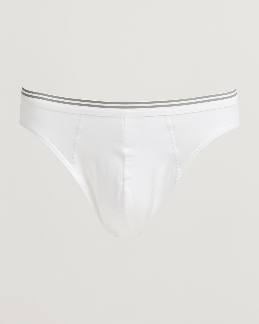 Men | Underwear & Socks | Zimmerli of Switzerland | Pure Comfort Briefs White