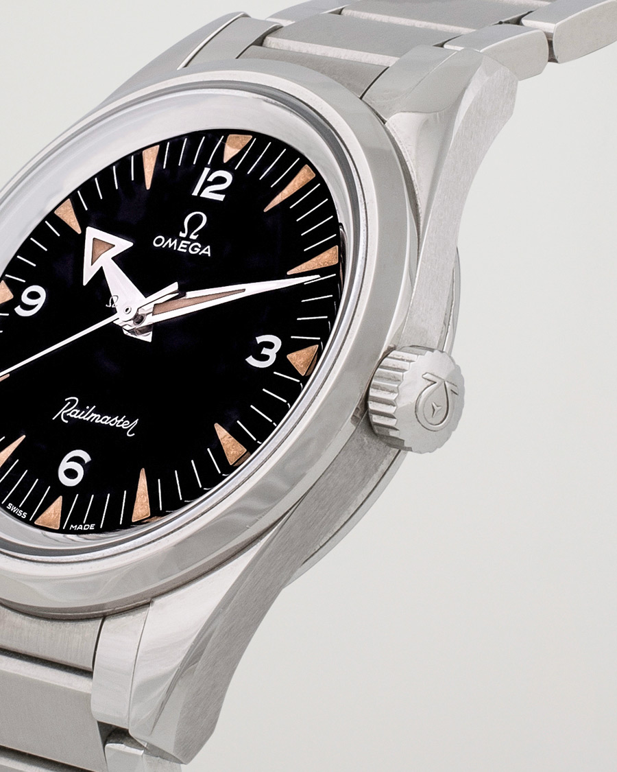 Men | Omega Pre-Owned Railmaster The 1957 Trilogy Limited Edition Silver | Omega Pre-Owned | Railmaster The 1957 Trilogy Limited Edition Silver