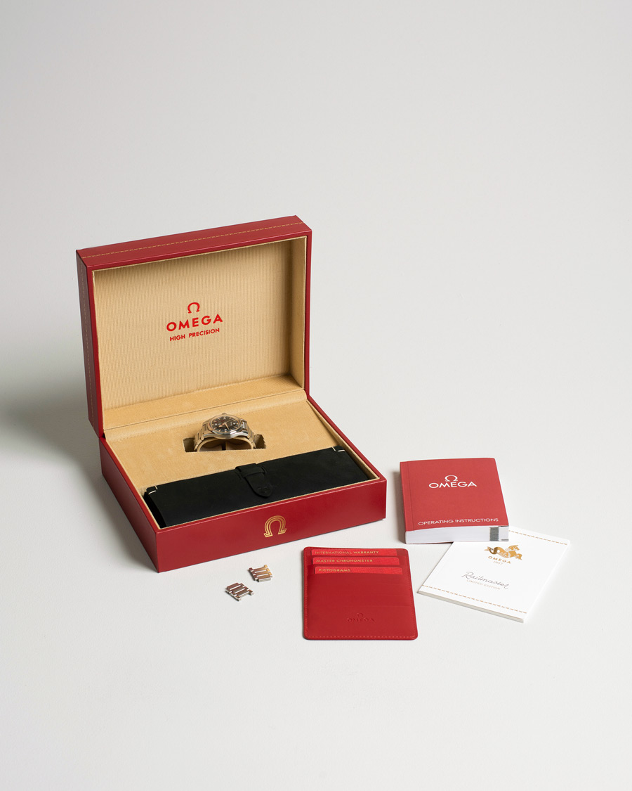 Men | Omega Pre-Owned Railmaster The 1957 Trilogy Limited Edition Silver | Omega Pre-Owned | Railmaster The 1957 Trilogy Limited Edition Silver