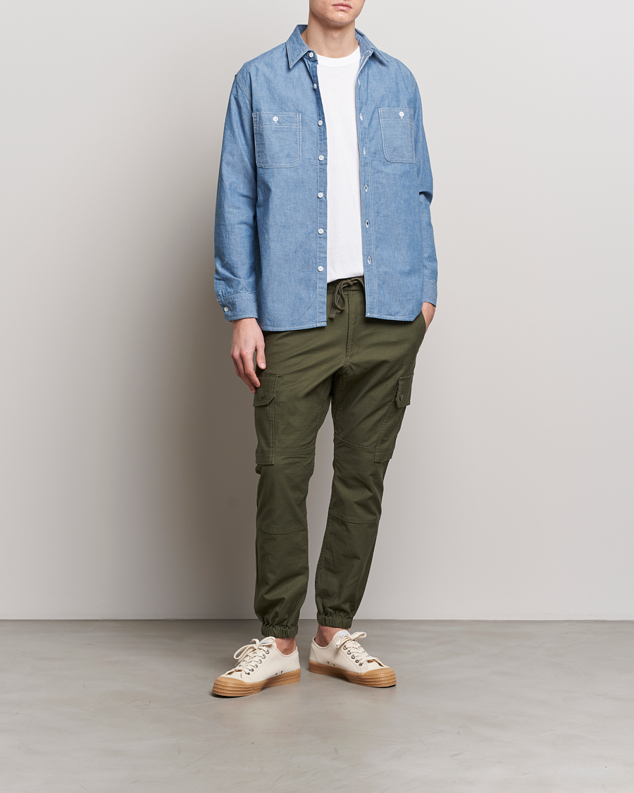 Men | Trousers | BEAMS PLUS | 6 Pocket Gym Pants Olive