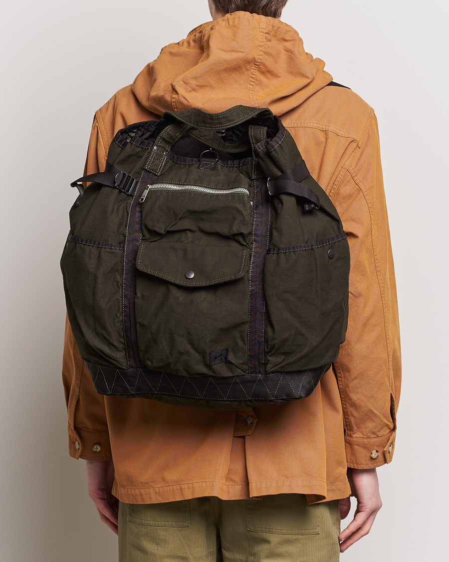 Men | Bags | Porter-Yoshida & Co. | Crag 2Way Rucksack Khaki
